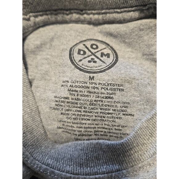 DOM Sassy Cat I Do What I Want Knocking Over Coffee Tshirt Medium - Picture 4 of 4